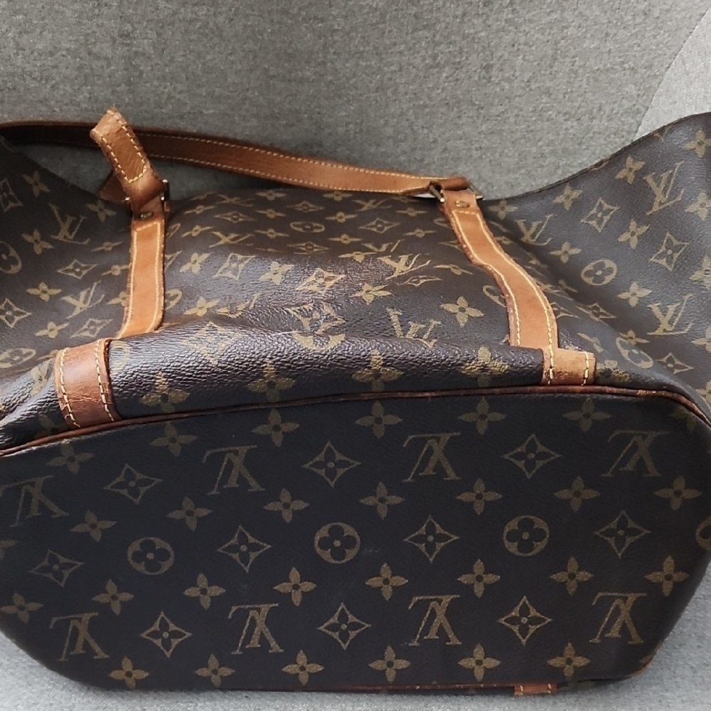 Louis Vuitton Brown Monogram Canvas Tote - Picture 12 of 15